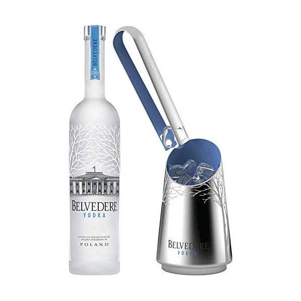 Vodka Belvedere - coffret Ice duo 40% (seau à glace + pince à glaçons)