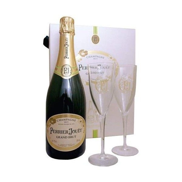 Coffret Perrier Jouet Grand Brut + 2 flutes - Champagne