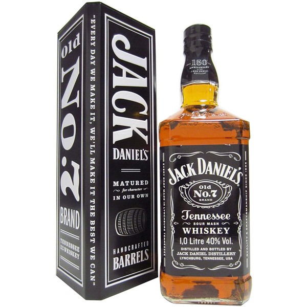 Jack Daniels - Old No. 7 Boite Métal Collector (70 cl) - Whiskys