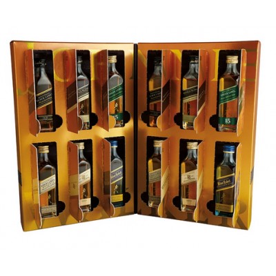 Coffret Johnnie Walker 12 days of Discovery - 12x5cl - Whiskys