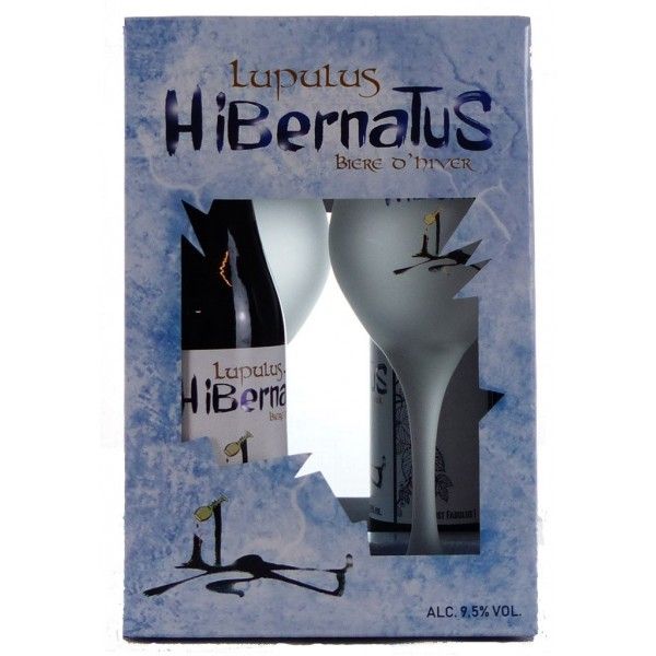 Coffret Lupulus Hibernatus 2x33cl + 1 verre