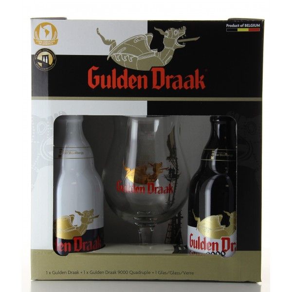 Coffret Gulden Draak 2x33cl + 1 verre